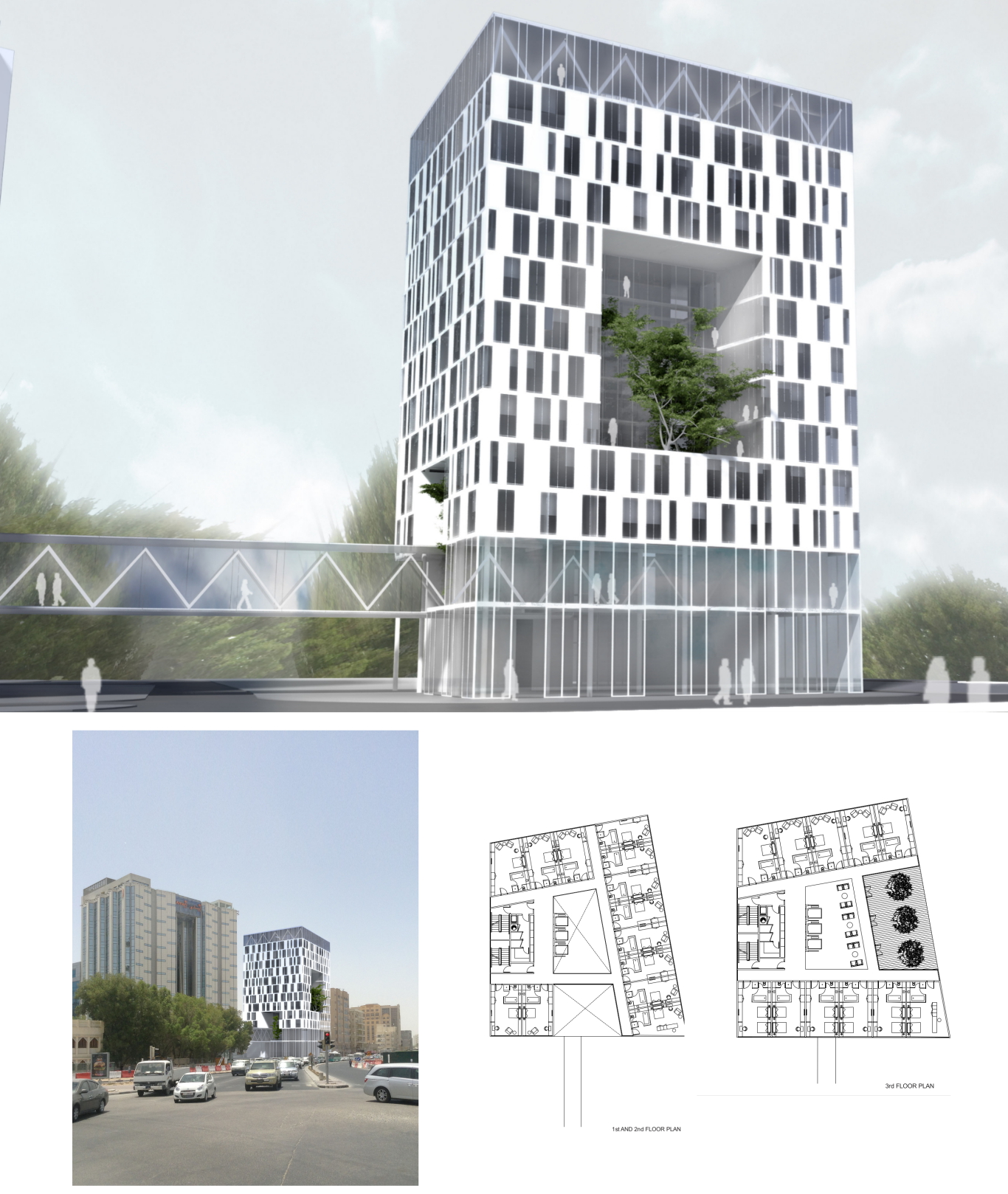 Extension Hotel Amari, Doha, Qatar, 2013 Dragan Architecture Paris